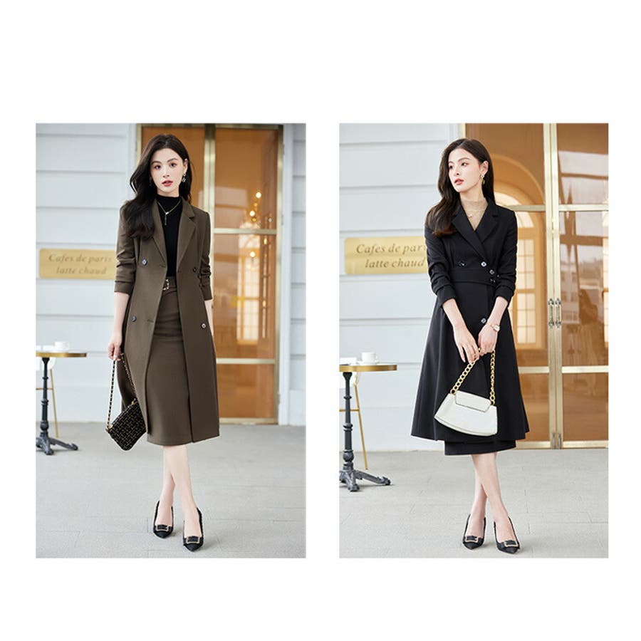 ロングコート 単品 全3色[品番：JSFW0014185]｜JS FASHION（ジェーエスファッション）のレディース ファッション通販｜SHOPLIST（ショップリスト）