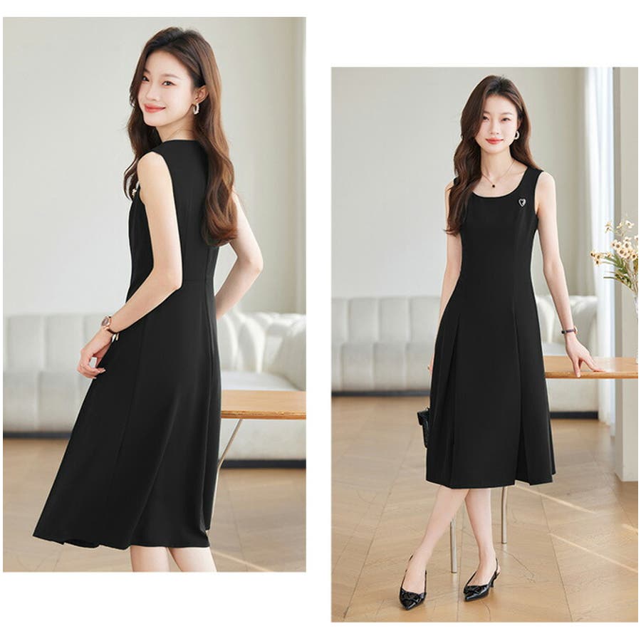 ワンピース 全3色 ノースリーブ[品番：JSFW0014216]｜JS FASHION