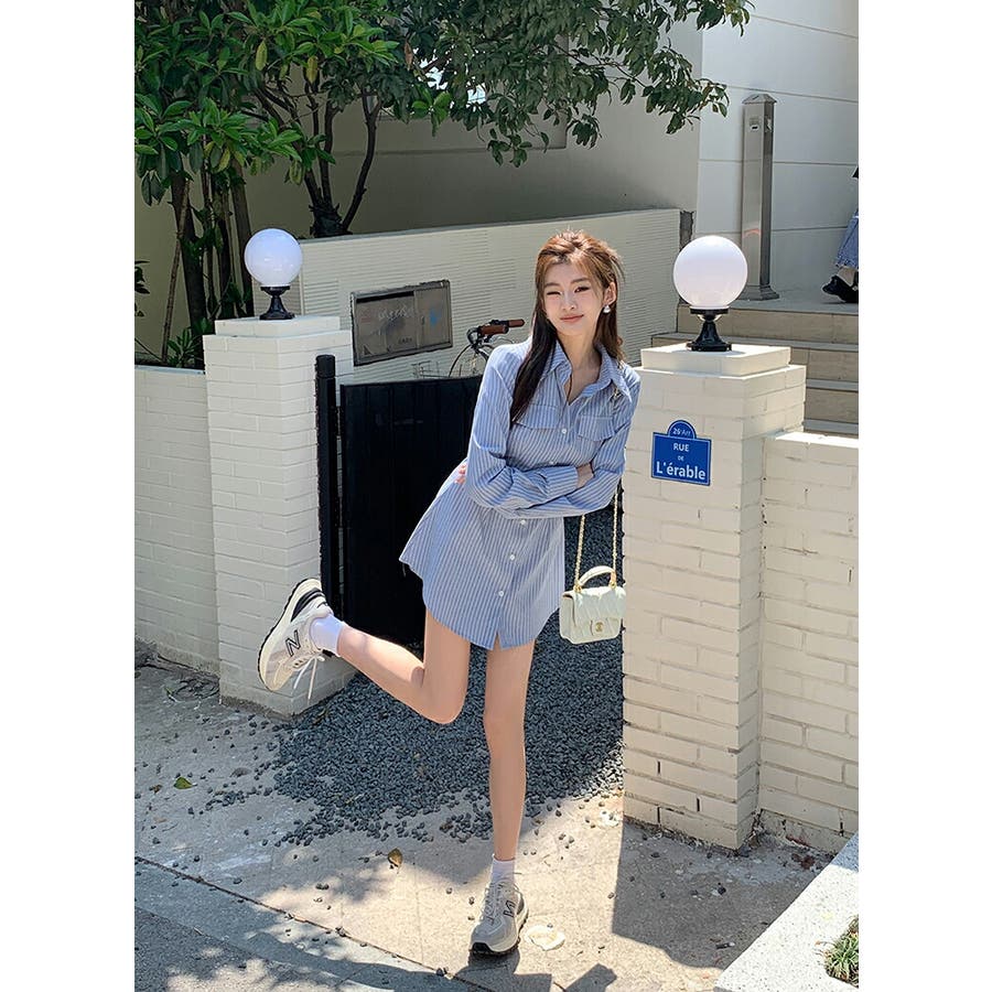 セットアップ ワンピース ショートパンツ[品番：JSFW0014318