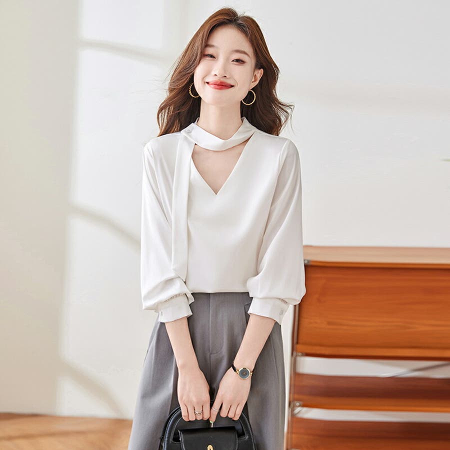 ブラウス 全2色 トップス[品番：JSFW0014772]｜JS  FASHION（ジェーエスファッション）のレディースファッション通販｜SHOPLIST（ショップリスト）