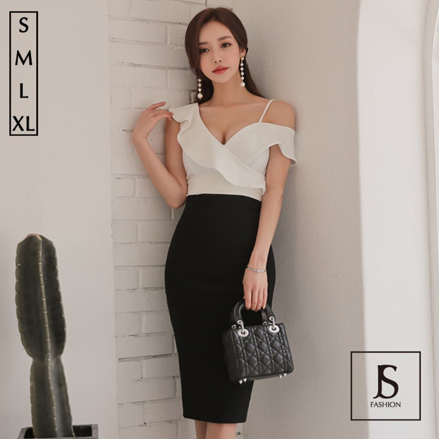 日本公式品 バイカラーノースリーブドレス ｗ1574 超歓迎 Theblindtigerslidell Com