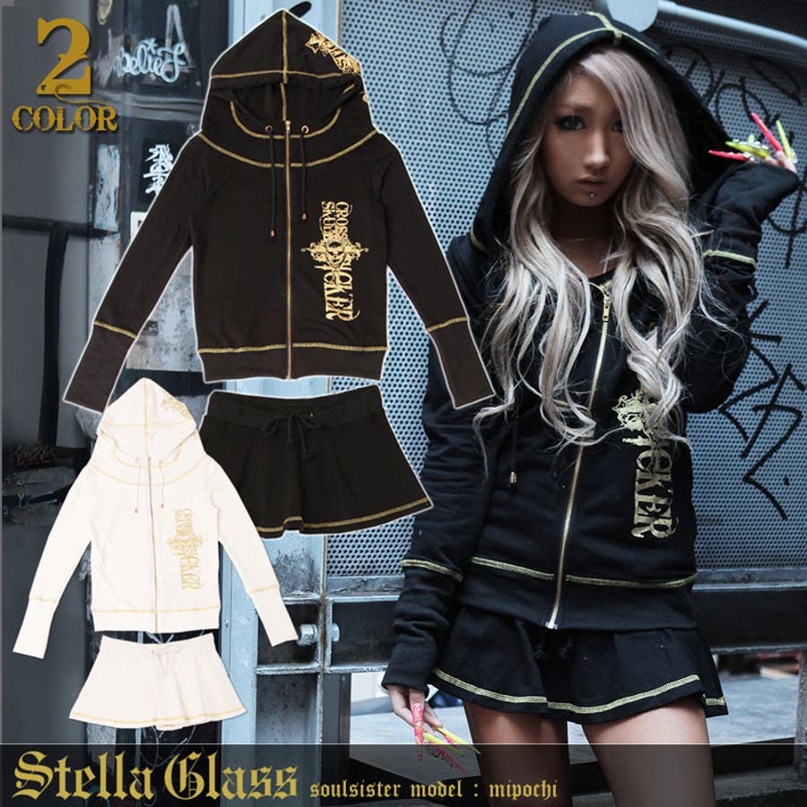 みぽちC着用 パーカー 悪羅系[品番：BA000000522]｜JULIA