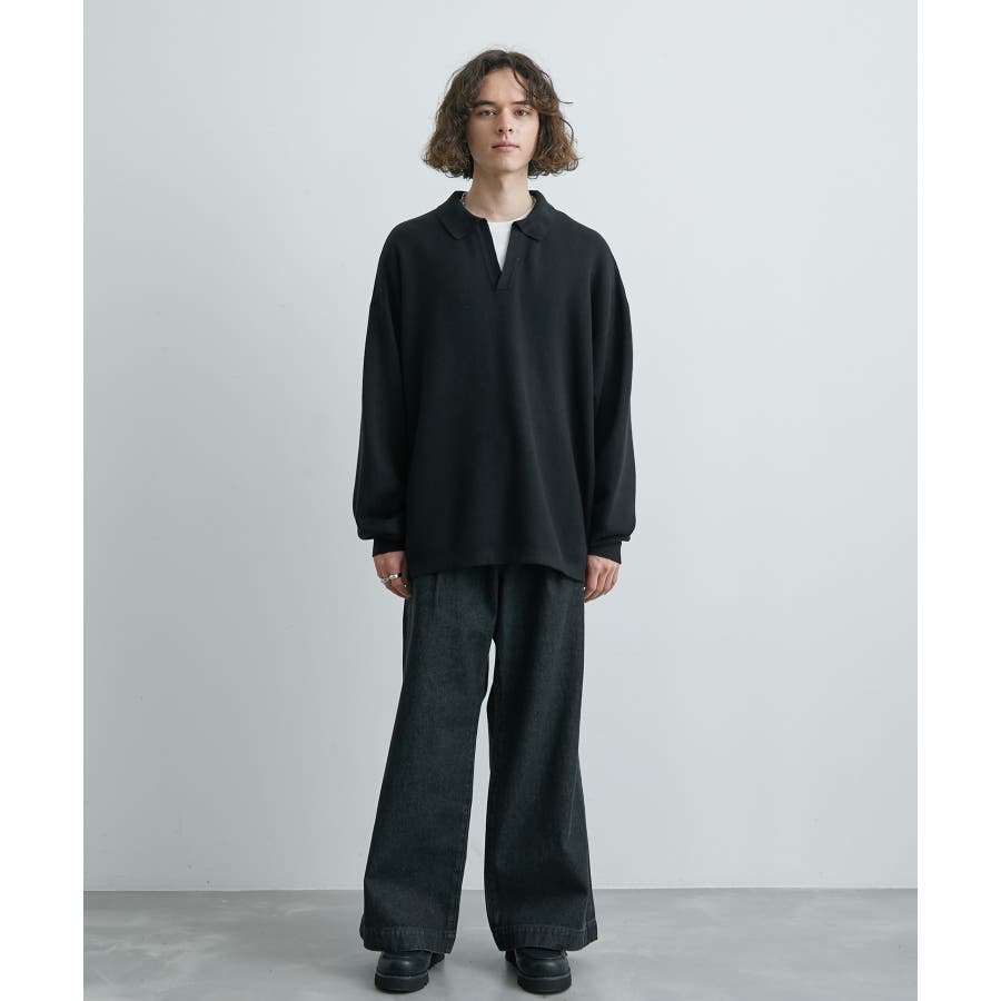 Allege(アレッジ)Line S/S Knit Shirt (AL24S-KN02) | Allege