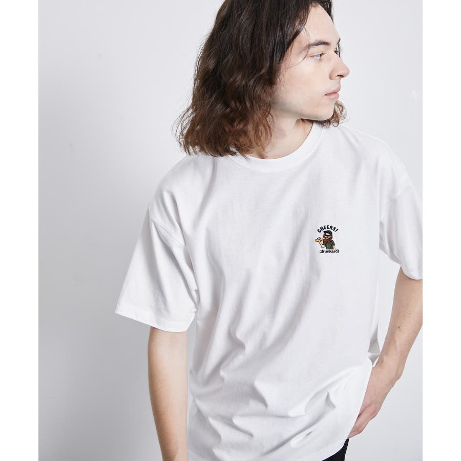 サガラ刺繍ワンポイントTシャツ