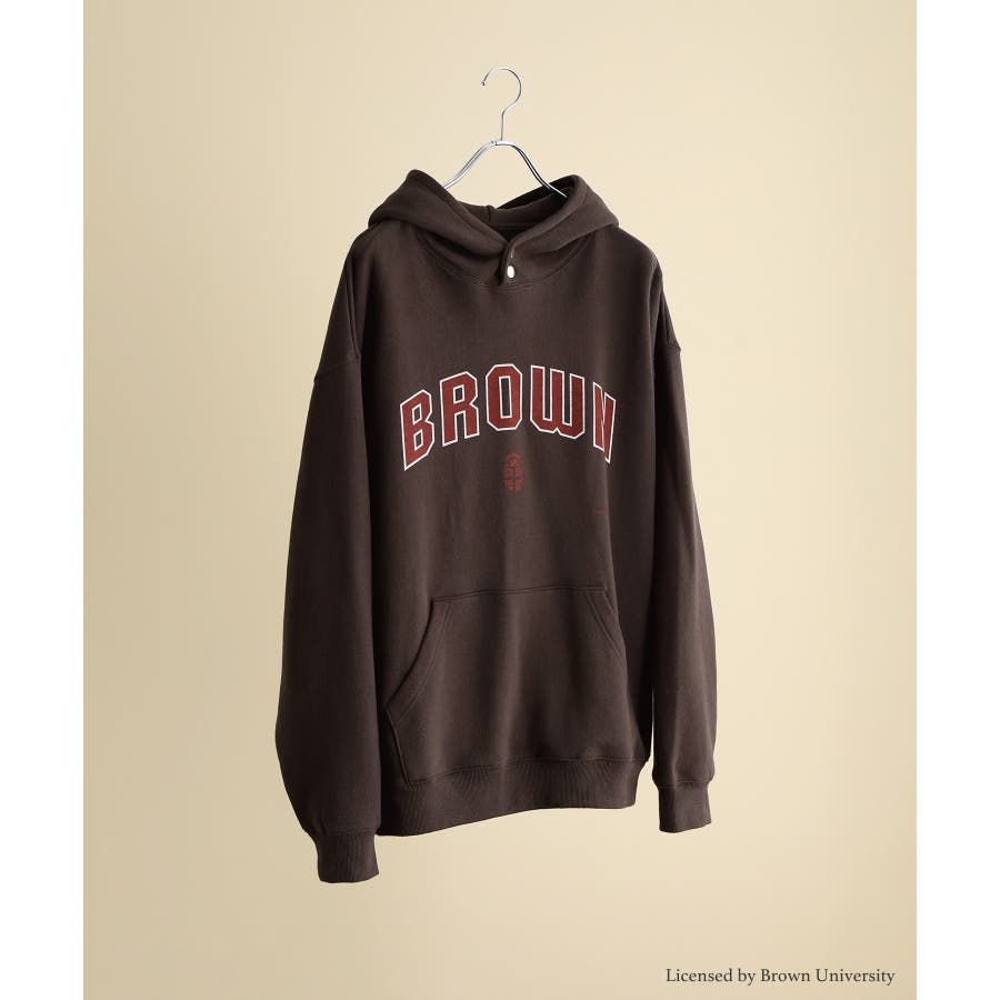 BROWN UNIVERSITY×JUNRed カレッジロゴプルパーカー[品番：JRDM0025709