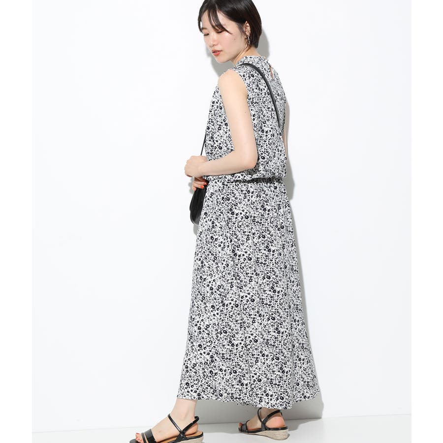 フラワープリントノースリーブドロストワンピース 品番 Visw Vis ビス のレディースファッション通販 Shoplist ショップリスト