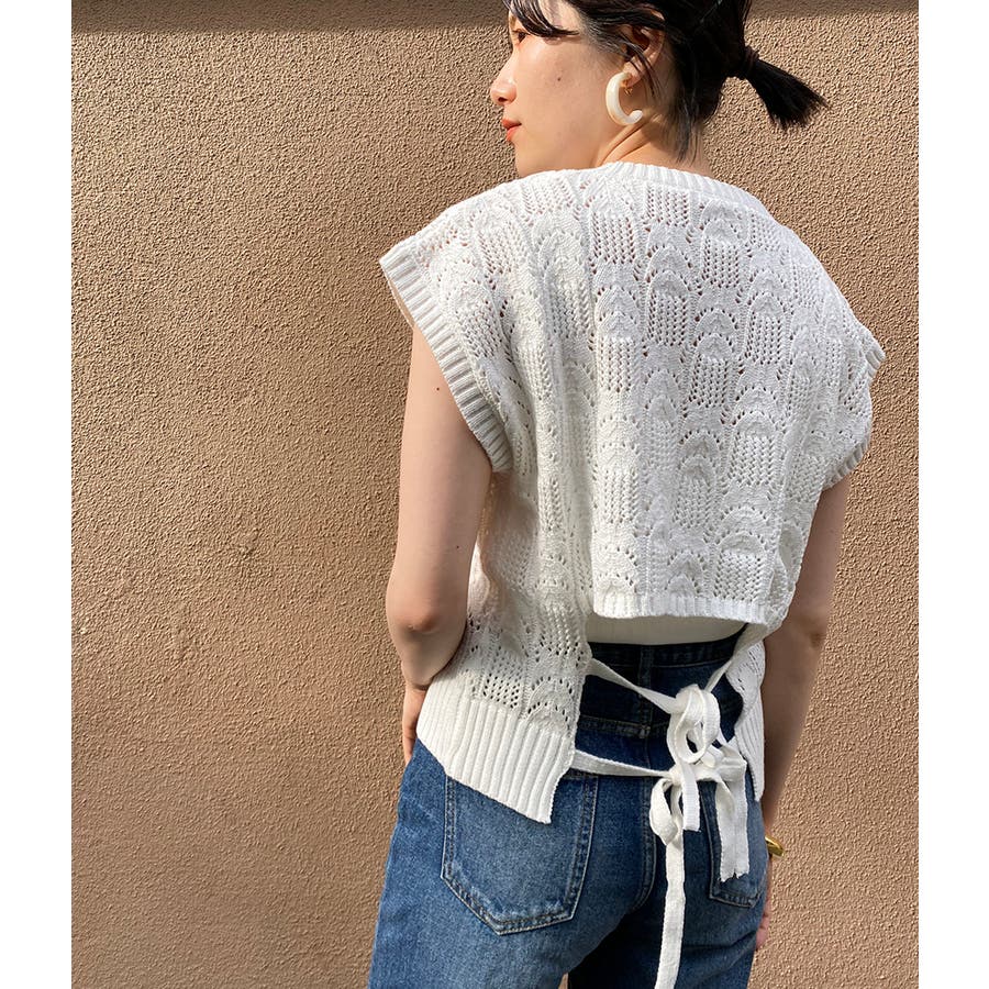 店舗限定 後ろリボン透かし編みニットベスト 品番 Visw Vis ビス のレディースファッション通販 Shoplist ショップリスト 店舗限定 後ろリボン透かし編みニットベスト 品番 Visw Vis ビス のレディースファッション通販 Shoplist ショップリスト