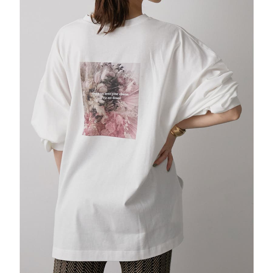 WEB限定】バックフォトロングTシャツ[品番：VISW0009971]｜VIS （ビス