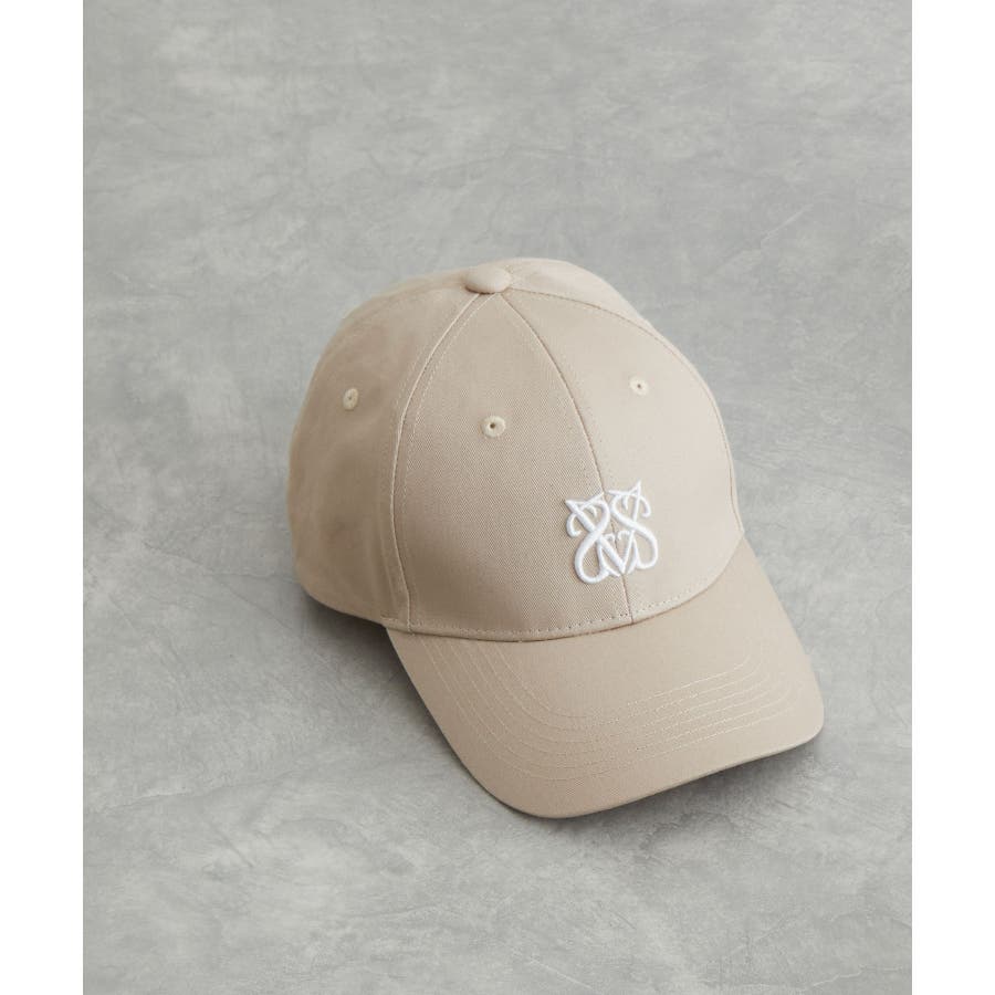 最終価格】エルメス ベージュ 刺繍ロゴ キャップ 薄汚れあり キャップ