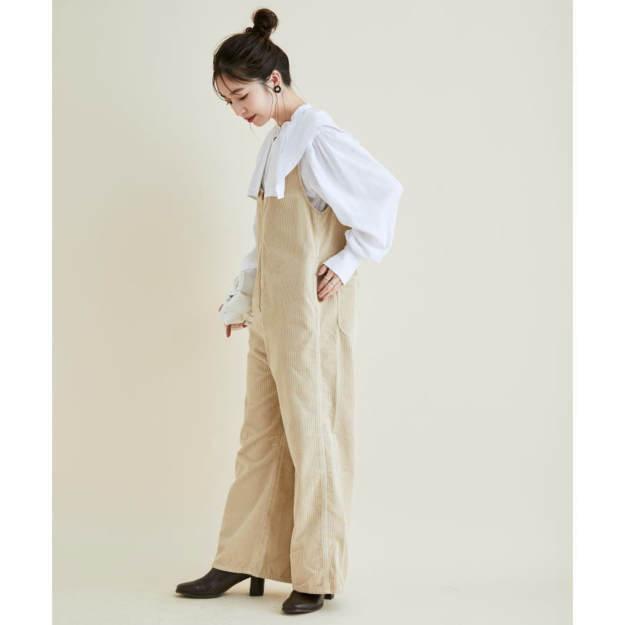 セール】【Lee×ViS】フロントジップサロペットパンツ【WEB限定
