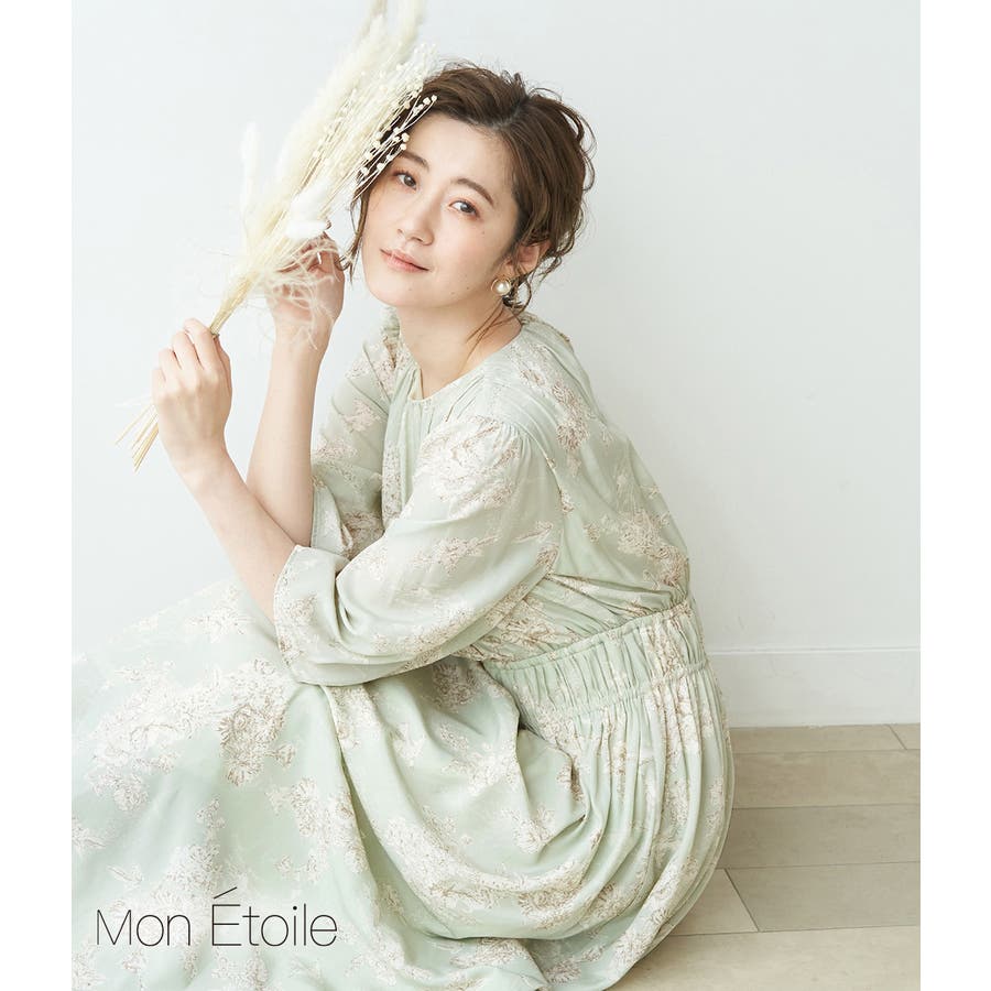 一部店舗限定 Mon E Rsquo Toile シノワズリdress 品番 Rpcw Rope Picnic ロペピクニック のレディースファッション通販 Shoplist ショップリスト