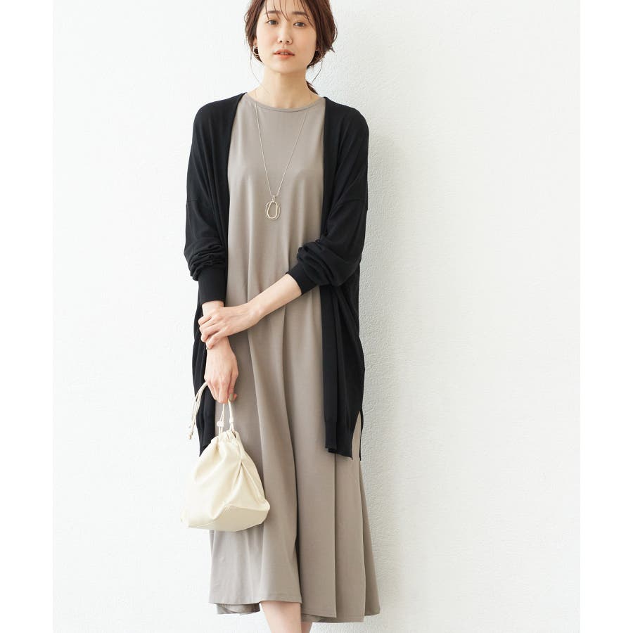 接触冷感 抗菌防臭 ミントレーヨンaラインカットワンピース 品番 Rpcw Rope Picnic ロペピクニック のレディースファッション通販 Shoplist ショップリスト