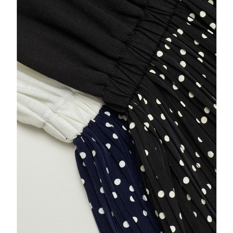 ドットプリーツドッキングワンピース 品番 Rpcw Rope Picnic ロペピクニック のレディースファッション通販 Shoplist ショップリスト