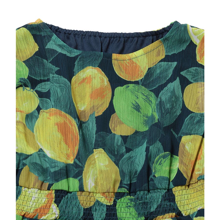 Kids リンクコーデ アーティーレモンプリントワンピース 品番 Rpcw Rope Picnic ロペピクニック のキッズファッション通販 Shoplist ショップリスト