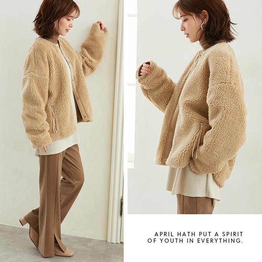 美品 KARRY キャリー ロングボアコート レディース long boa coat - KARRY OFFICIAL ONLINE STORE