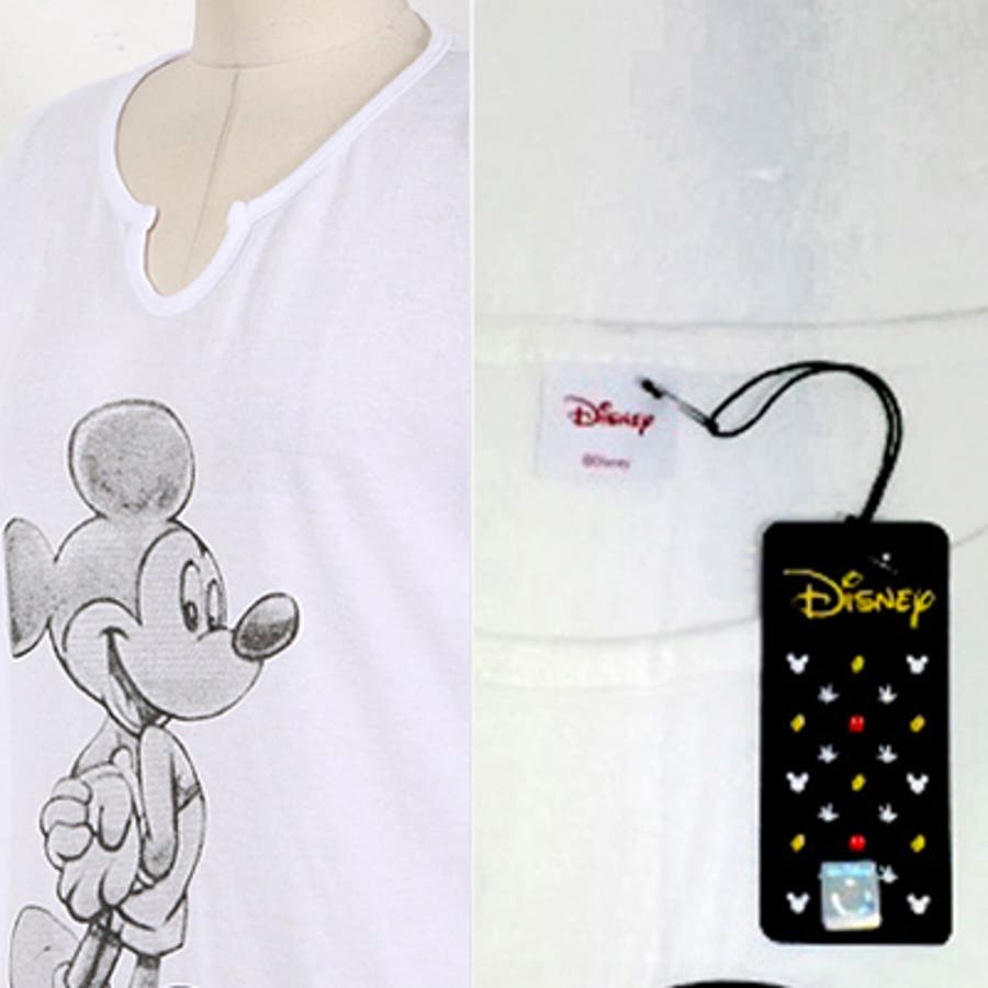 鉛筆で描いたようなミッキーマウスが可愛い デッサンミッキーマウス 長袖tシャツ 品番 Kw Kawaicat カワイキャット のレディースファッション通販 Shoplist ショップリスト