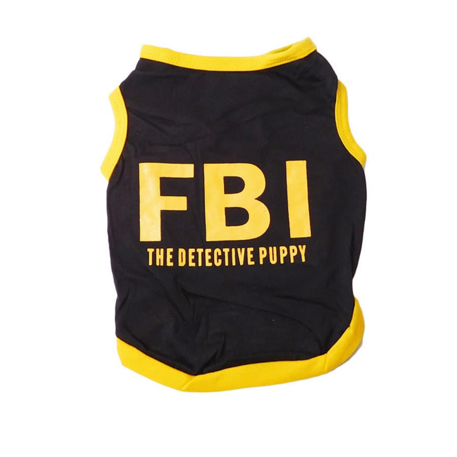 チワワ 犬 服 犬服 ドッグウェア タンクトップ FBI[品番 チワワ 犬 服 犬服 ドッグウェア タンクトップ FBI[品番