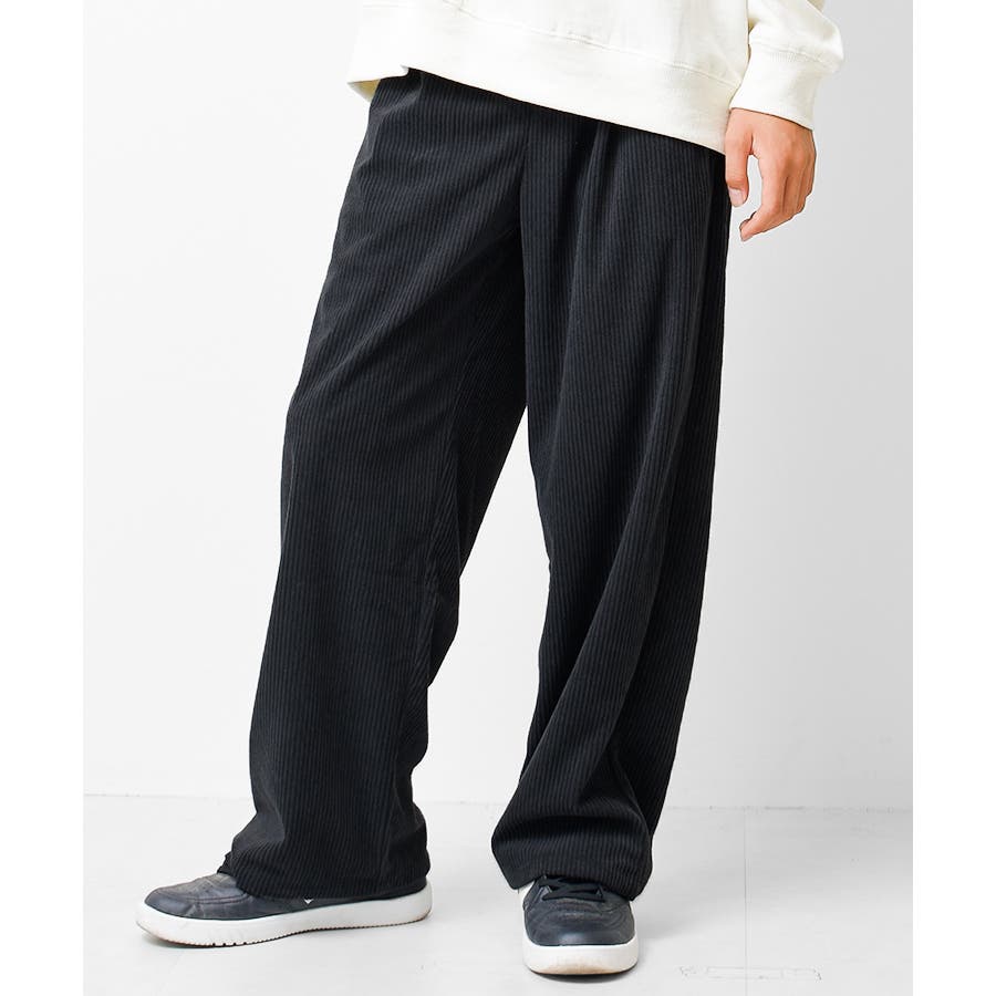 美品　 コーデュロイパンツ　長ズボン　110 120 RAT EFFECT 子供服 男の子 コーデュロイ ワイド ロングパンツ