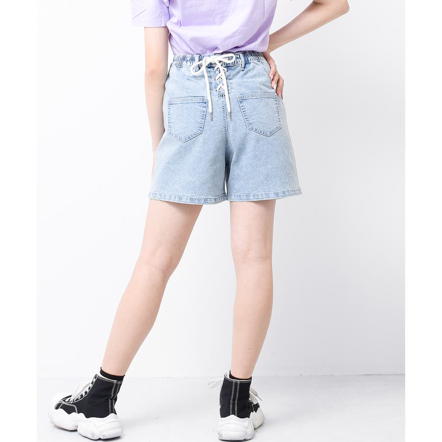 h.NAOTO Rockers H Babyレースアップデニム h.NAOTO Rockers H Babyレースアップデニム パンツ