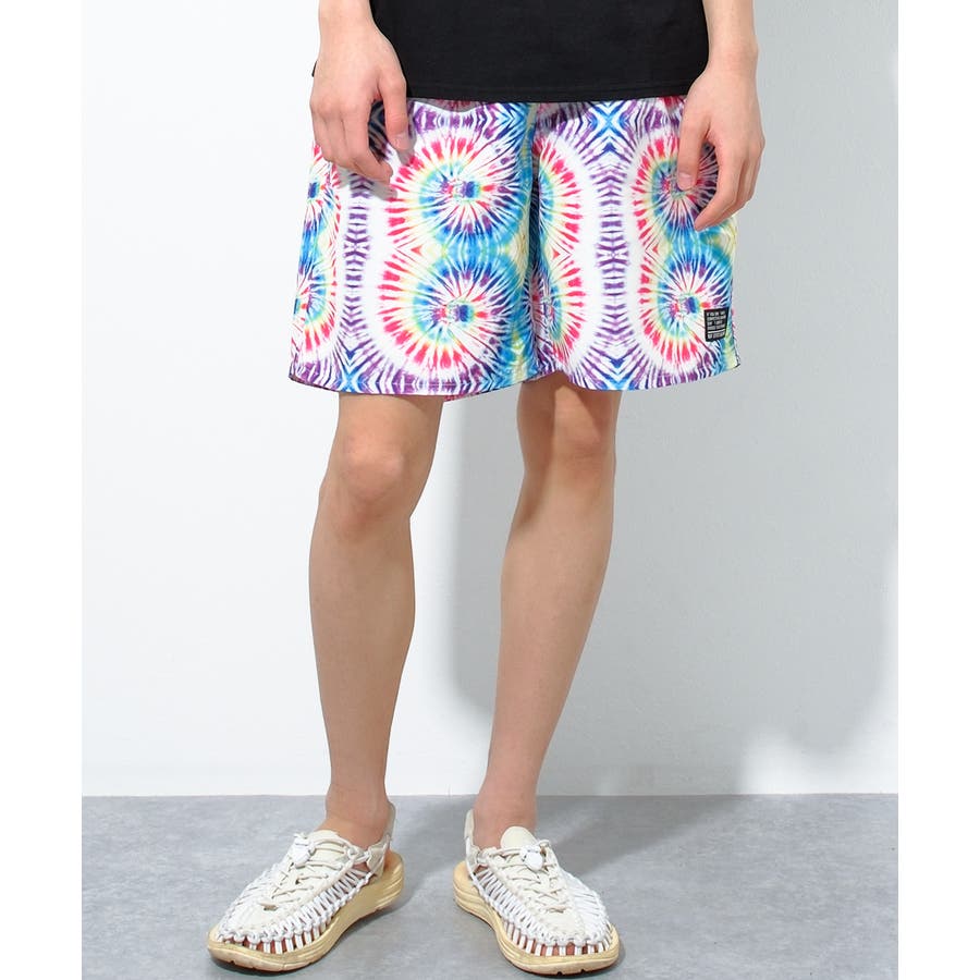 総柄スイムショートパンツ 水着 ビーチパンツ[品番:SHUK0001601 総柄スイムショートパンツ 水着 ビーチパンツ[品番:SHUK0001601