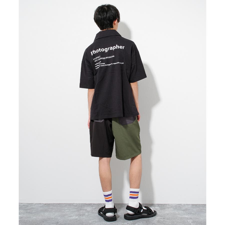 ハーフジップTシャツ トップス 半袖[品番：SHUK0001572]｜子ども