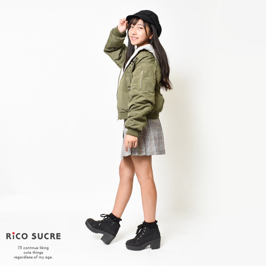 ボアリバーシブルMA 1ジャケット ブルゾン[品番：SHUK0000968