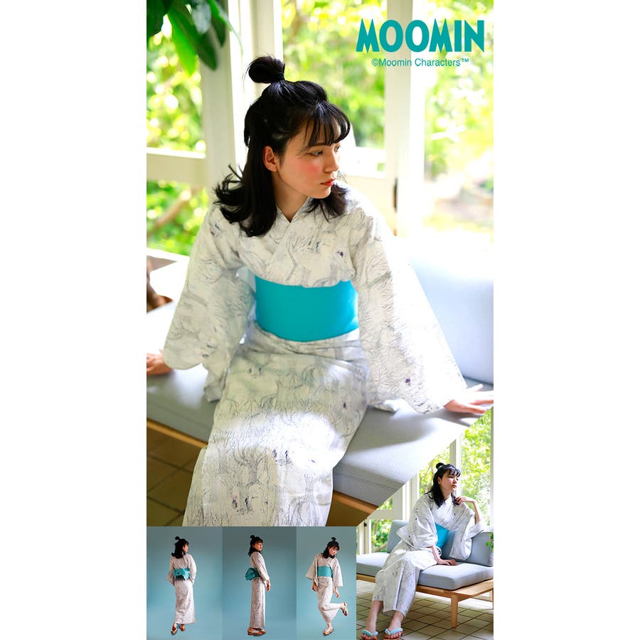 MOOMIN ムーミン レディース浴衣[品番：KICW0003360 