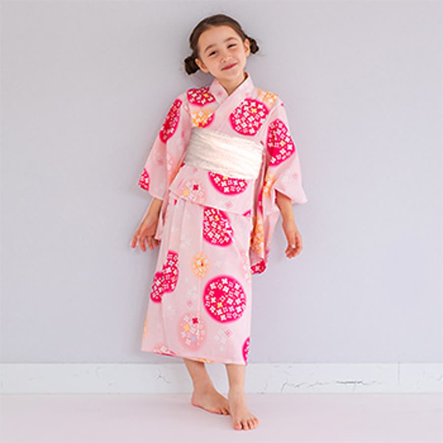 子ども用さらさらふんわりレース兵児帯 浴衣帯 洗える[品番