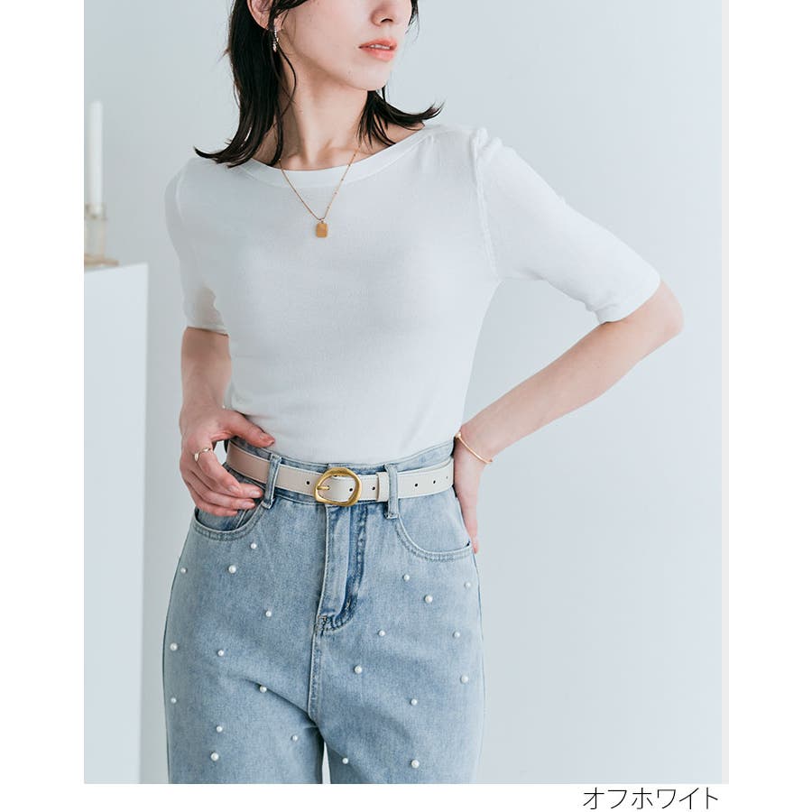ニュアンスバックルレザーベルト 小物 アクセサリー[品番 ニュアンスバックルレザーベルト 小物 アクセサリー[品番
