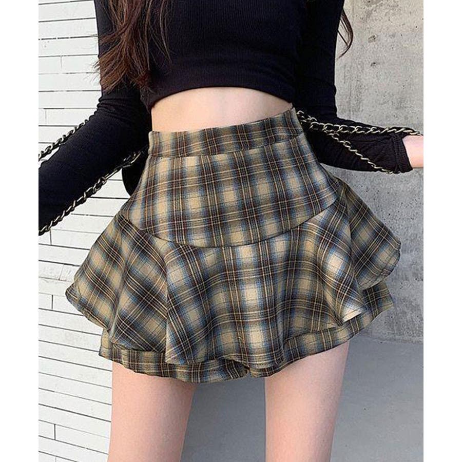 ティアードペプラムキュロットパンツ ボトムス ショートパンツ ティアードペプラムキュロットパンツ ボトムス ショートパンツ