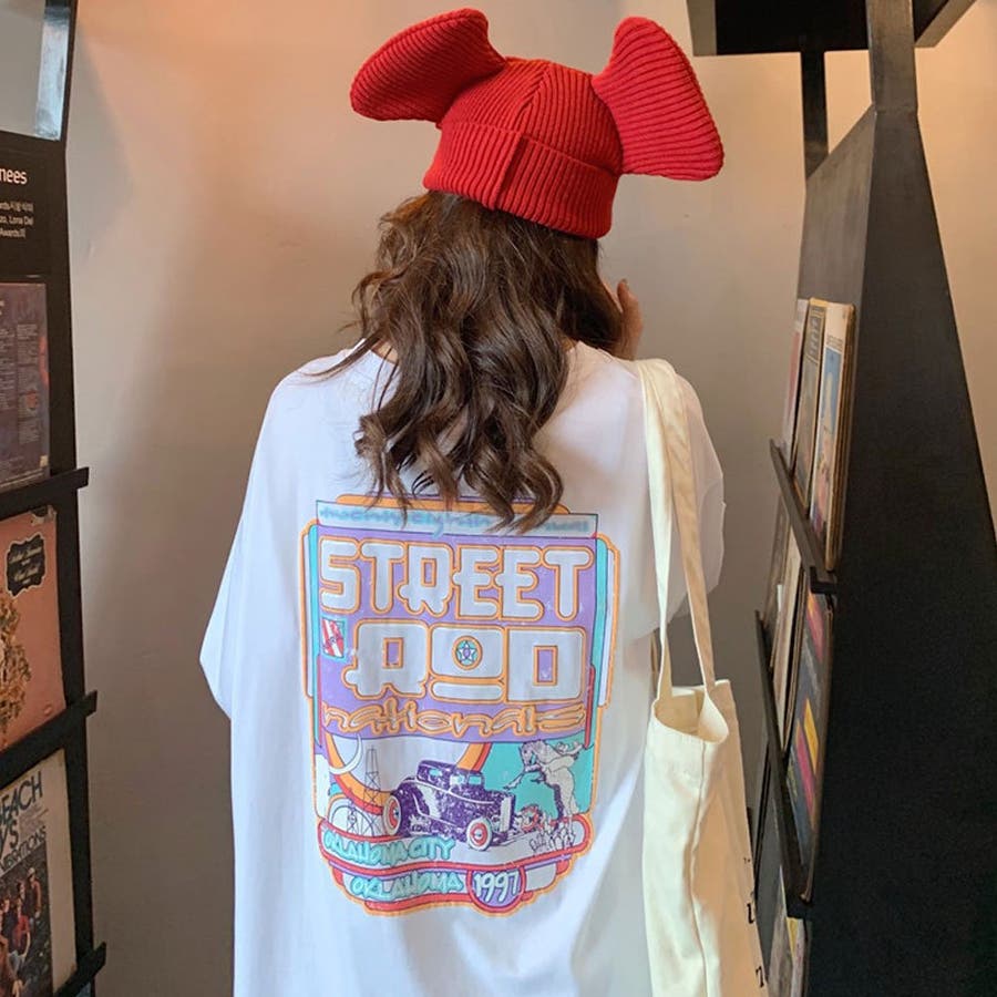 90'sリバイバルバックプリントTシャツ 3サイズ ユニセックス