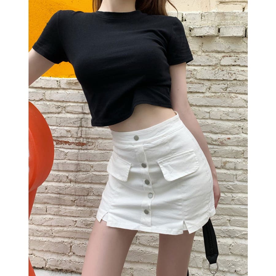 スカート風ツイルショートパンツ 3サイズ ボトムス[品番