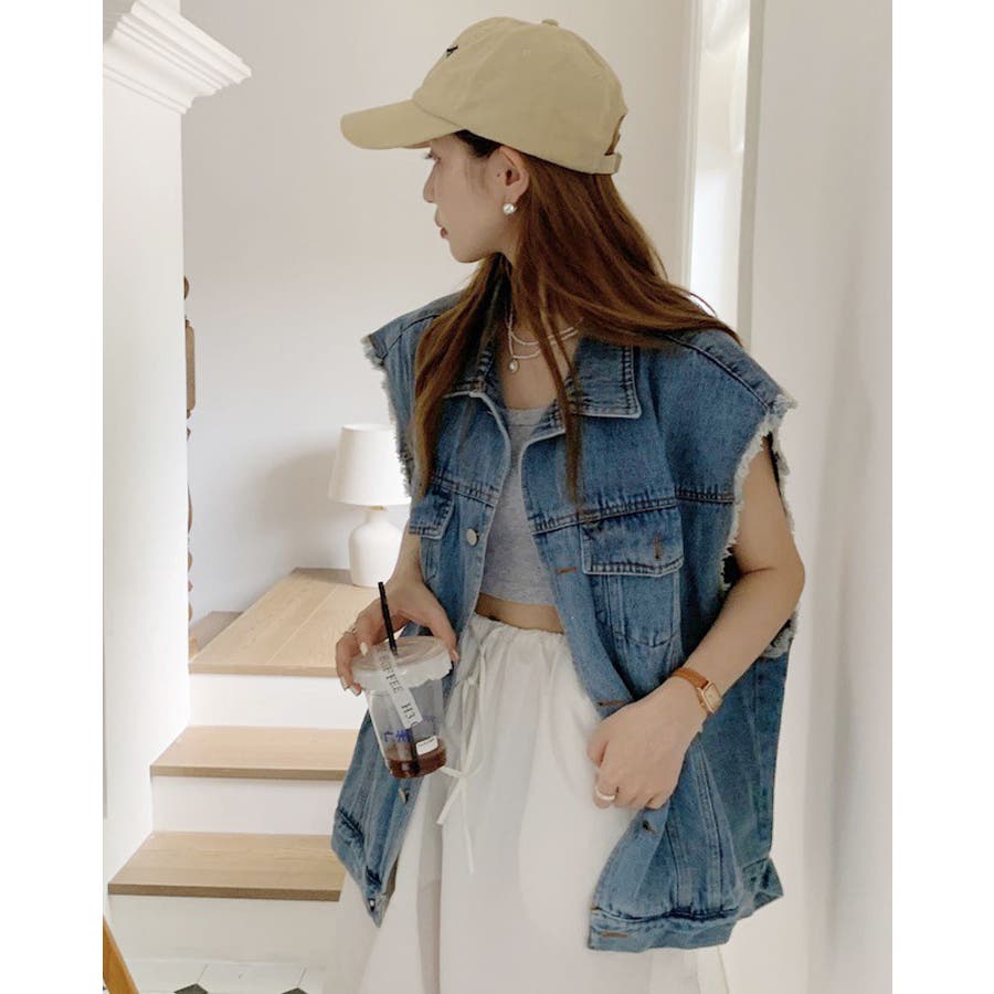 SAKURA様おまとめ　ベスト　デニム SAKURA様おまとめ ベスト デニム 105XXA WIDE PANTS OW | BLUE