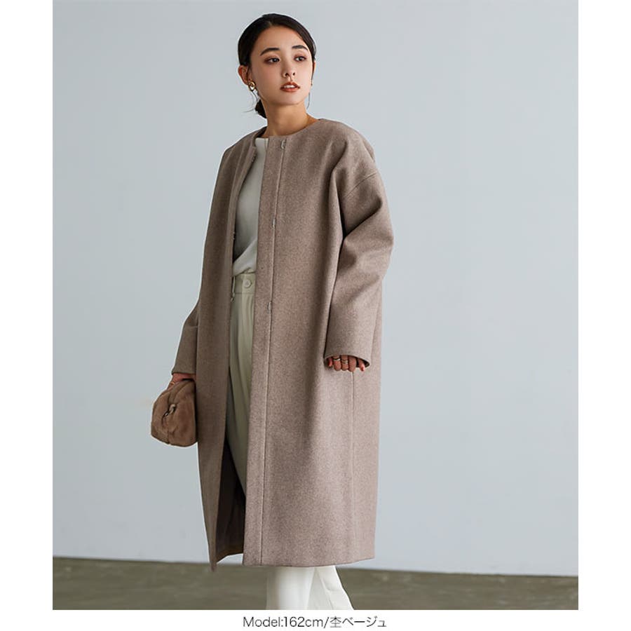 丸首コクーンコート[K1144][品番：KO000013202]｜KOBE LETTUCE（コウベレタス）｜レディース｜Shoplist