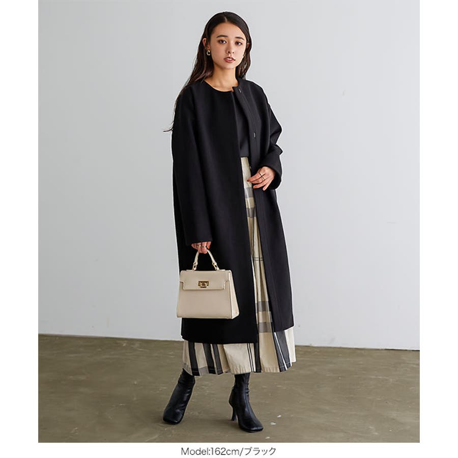 丸首コクーンコート[K1144][品番：KO000013202]｜KOBE LETTUCE（コウベレタス）｜レディース｜Shoplist