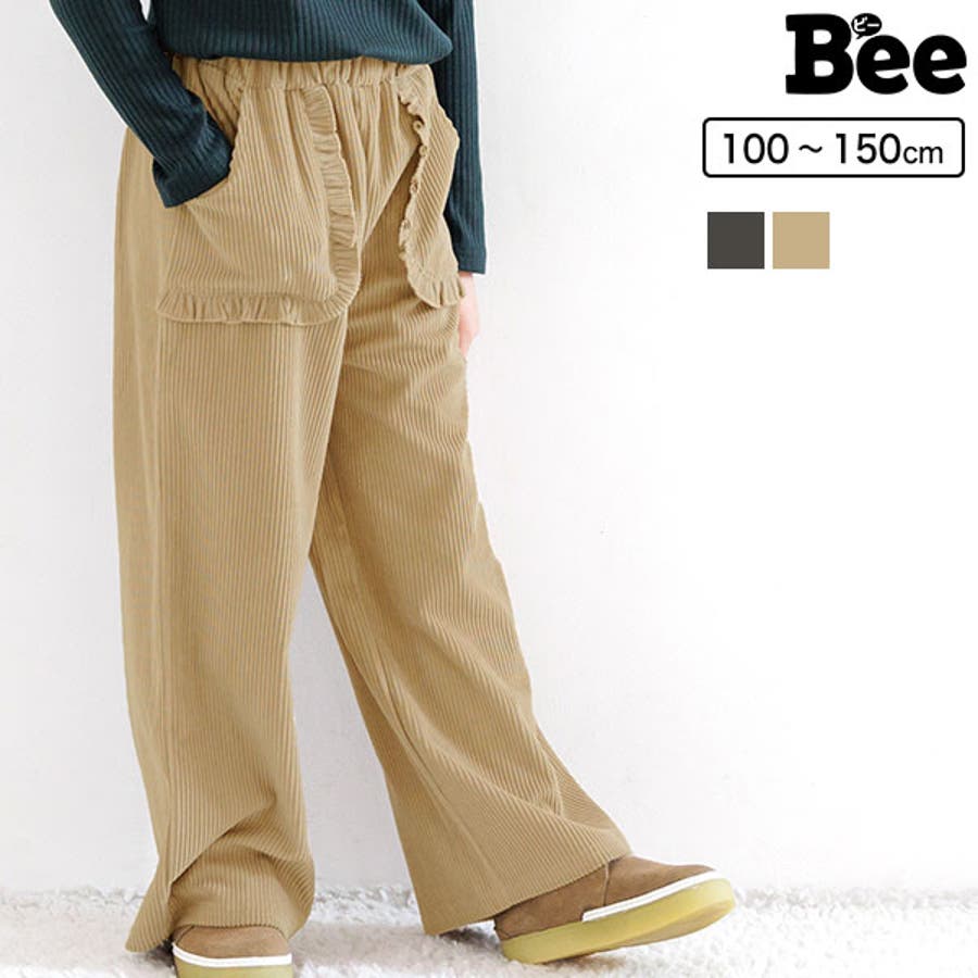 新品 BREEZE ショートパンツ 90 コーデュロイ ベージュ - パンツ