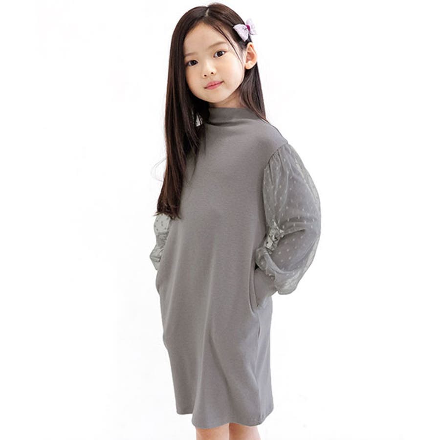 長袖ワンピース 子供服 キッズ 女の子 春 秋 韓国子供服 cle
