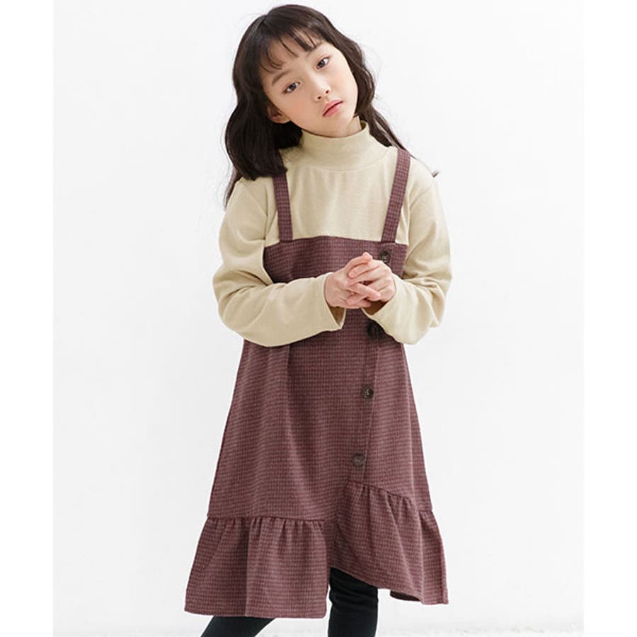 長袖ワンピース 子供服 キッズ 女の子 春 秋 冬 韓国子供服[品番