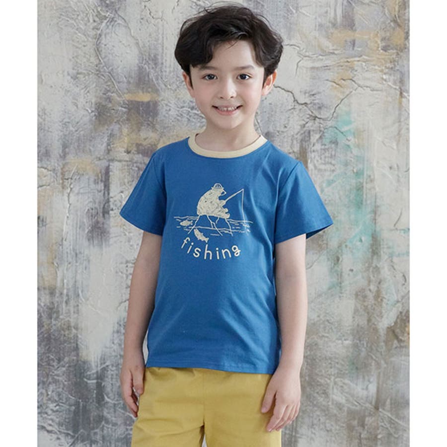 半袖プリントTシャツ 子供服 キッズ[品番：BEEK0003077]｜子供服Bee