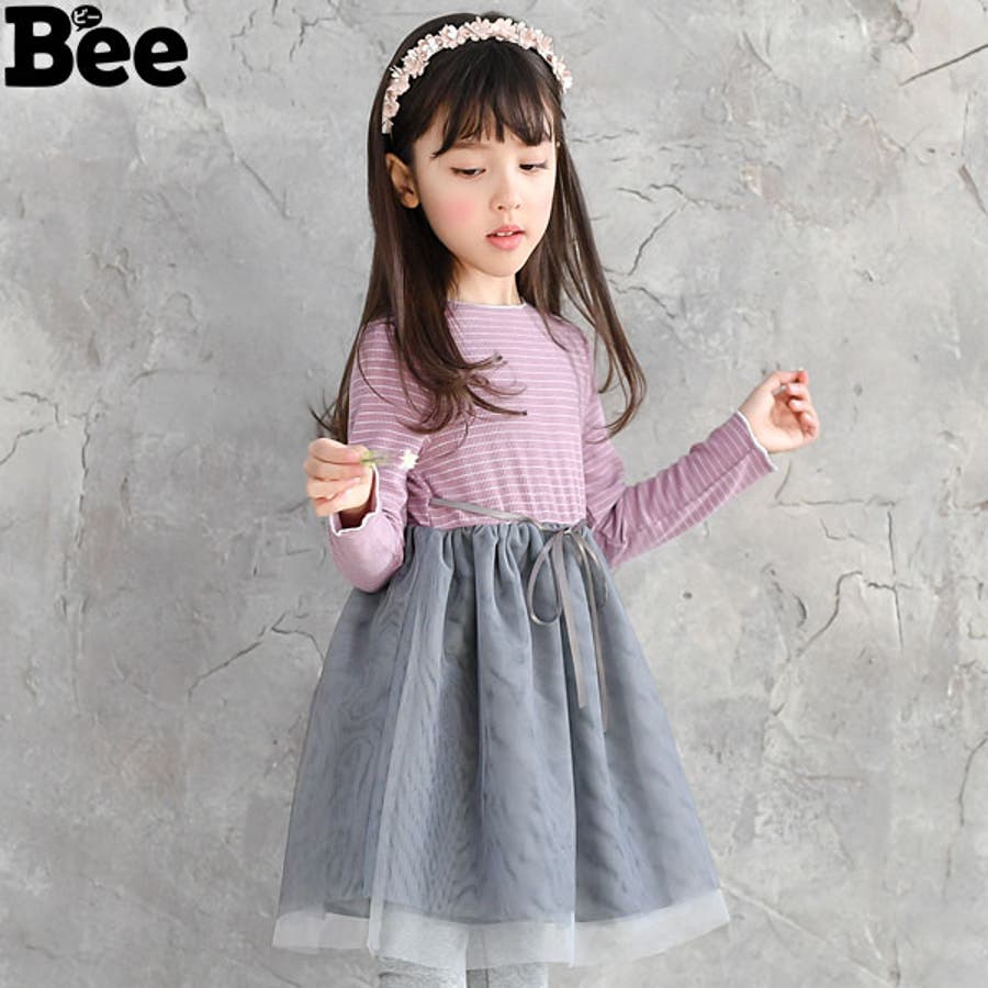 韓国子供服bee 長袖ワンピース 女の子 品番 Beek 子供服 Bee コドモフクビー のキッズファッション通販 Shoplist ショップリスト