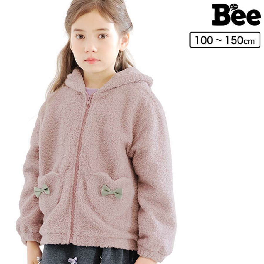 ボアパーカー 子供服 キッズ 女の子 秋 冬 cle 韓国子供服[品番