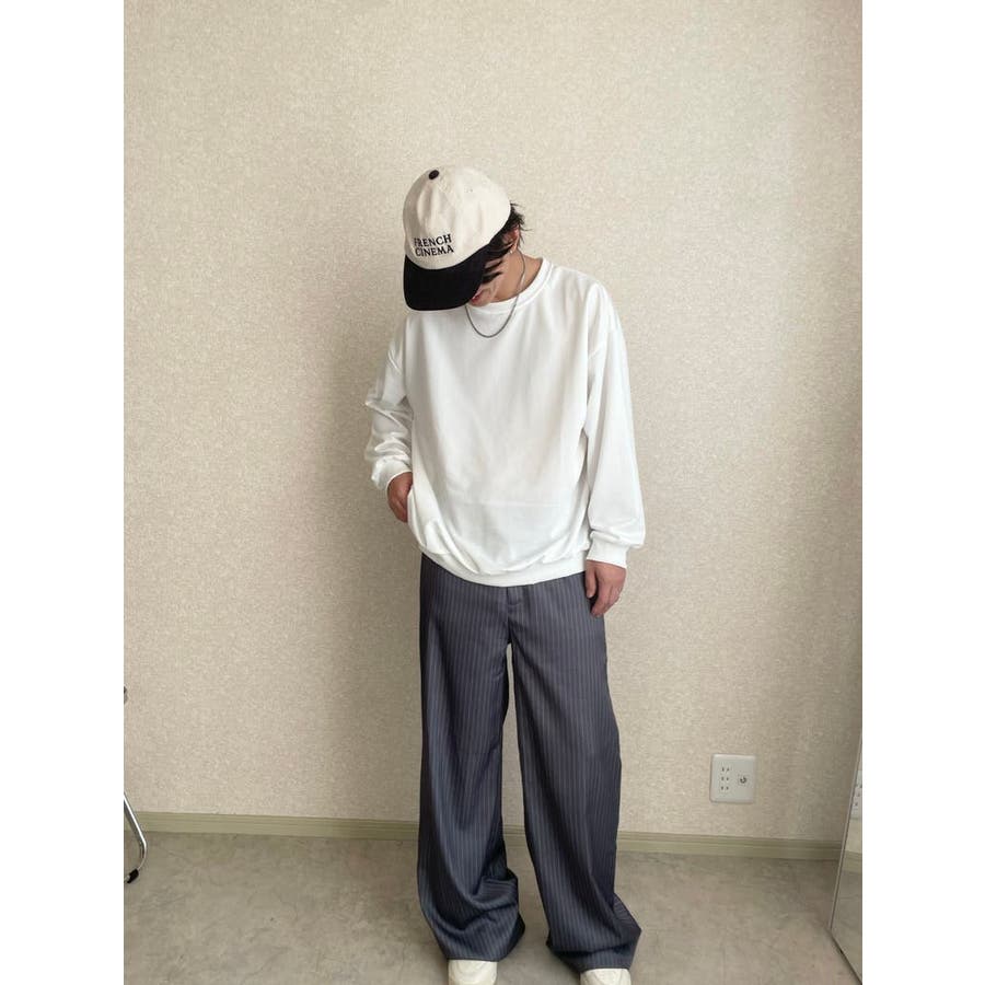 ストライプ スラックス[品番：LFTW0003427]｜SHOPLIST OUTLET
