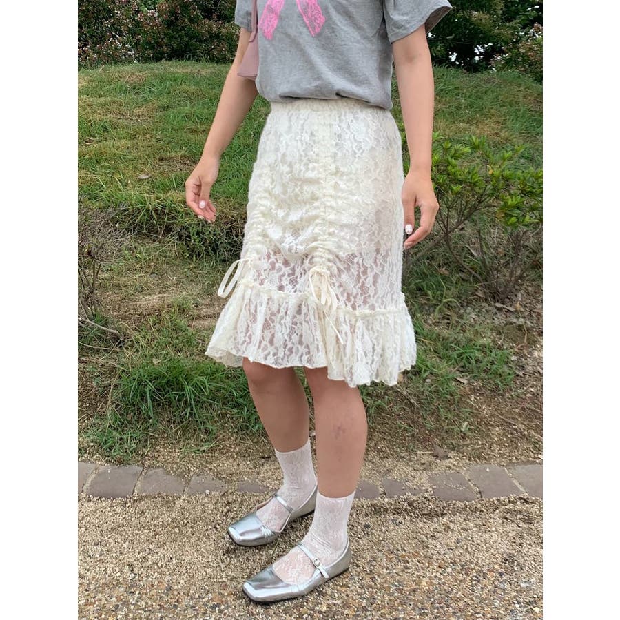 【国内即発送】 イレヘム スカート[品番：LFTW0000341]｜SHOPLIST フリル レース スカート