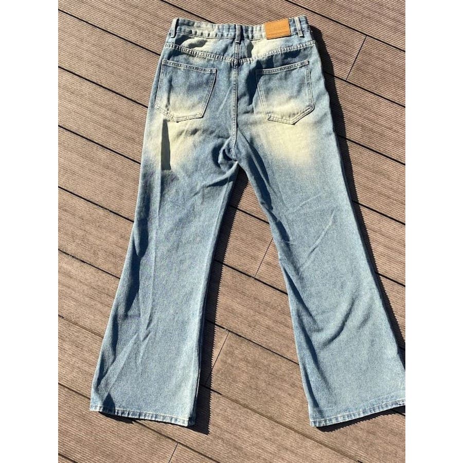 デニム ワイドレッグ パンツ | ウェア | ケイト・スペード