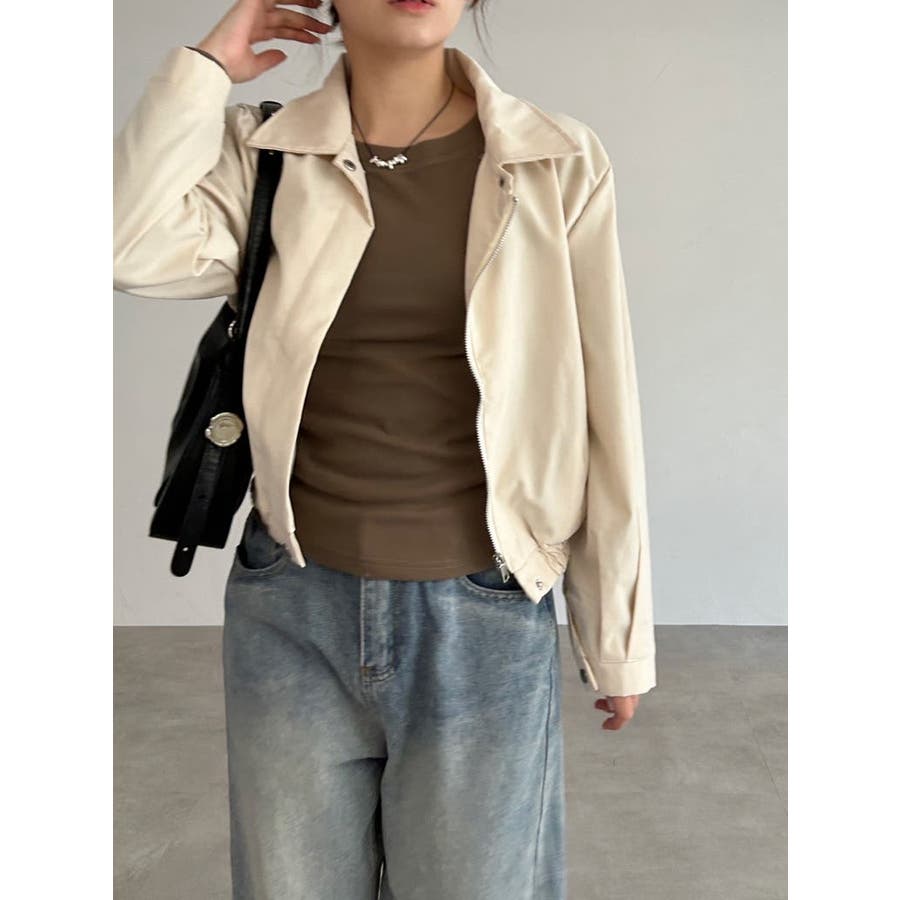 セール＊＆ellecy アンドエルシー てふ金襴ブルゾン レディース