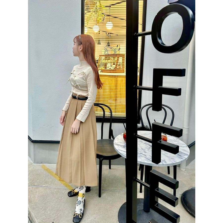 プリーツ ロングスカート[品番：LFTW0003161]｜SHOPLIST OUTLET