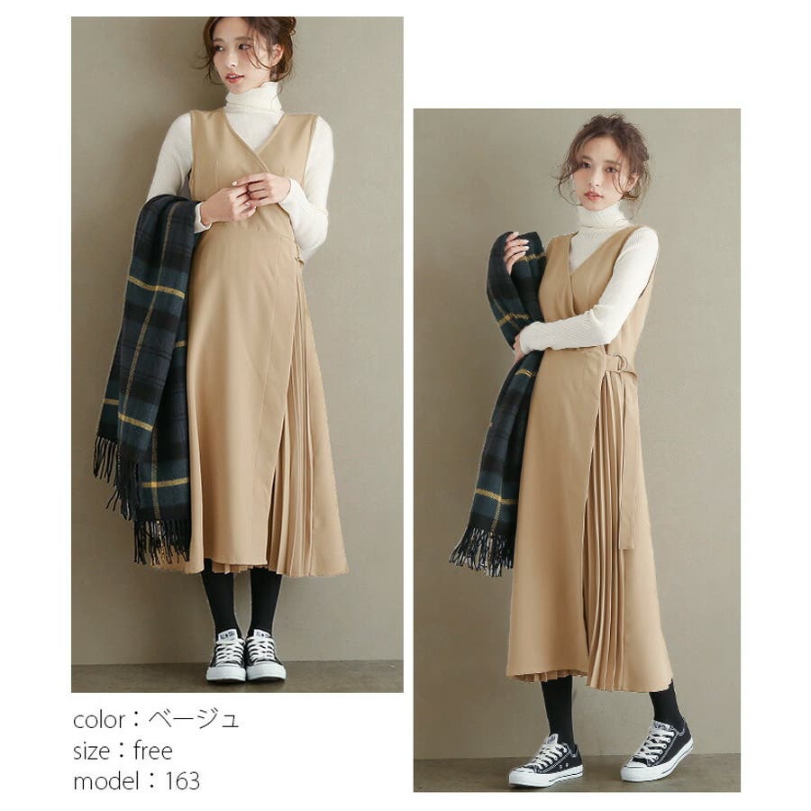 韓国ファッション プリーツ ワンピース 品番 Lgmw La Gemme ラジェム のレディースファッション通販 Shoplist ショップリスト