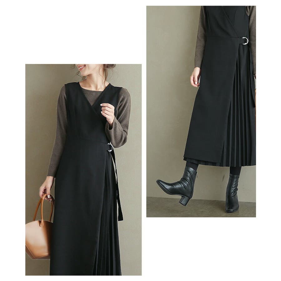 韓国ファッション プリーツ ワンピース 品番 Lgmw La Gemme ラジェム のレディースファッション通販 Shoplist ショップリスト