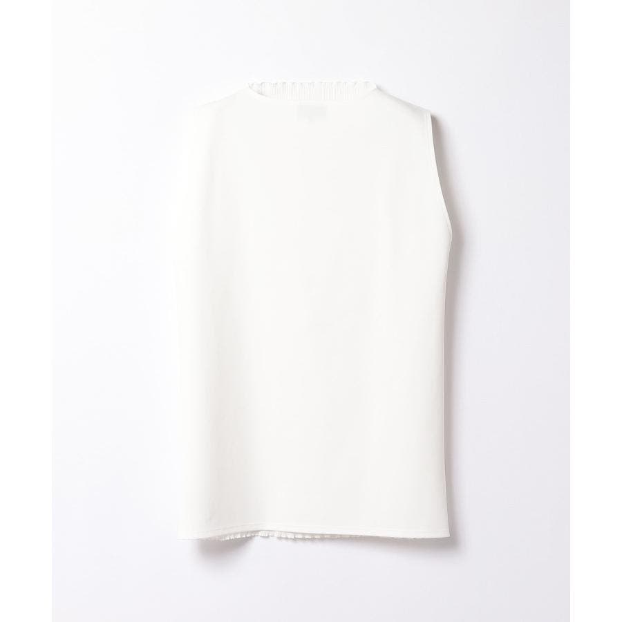 ノースリーブプリーツトップス[品番：LAVW0014234]｜LANVIN