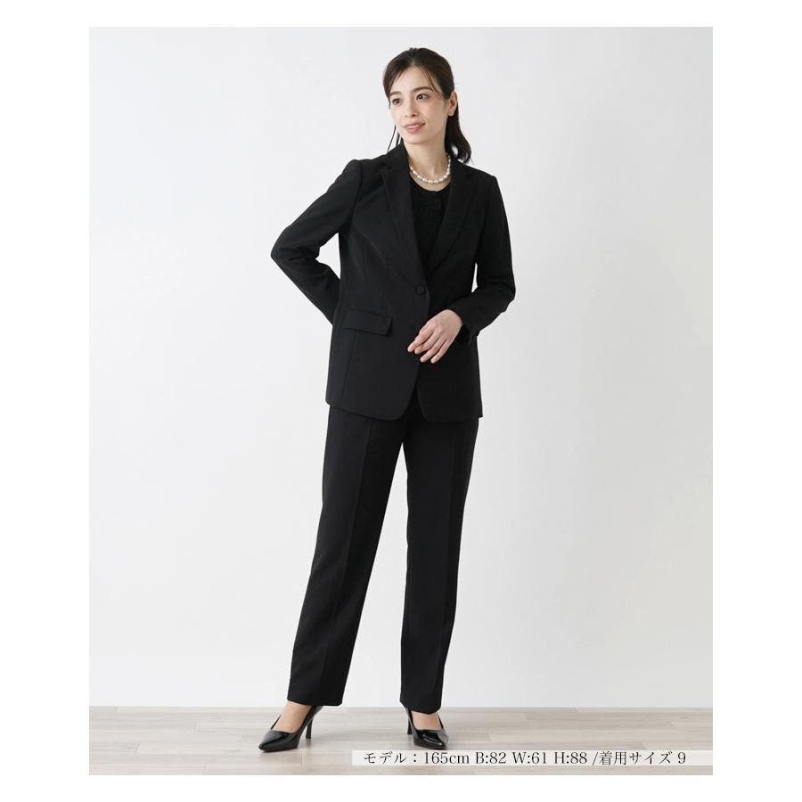 センタープレスパンツ【LORO PIANA】 -｜Leilian（レリアン